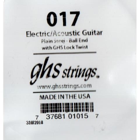 GHS-プレーンスチールギター弦バラ弦
016 バラ弦