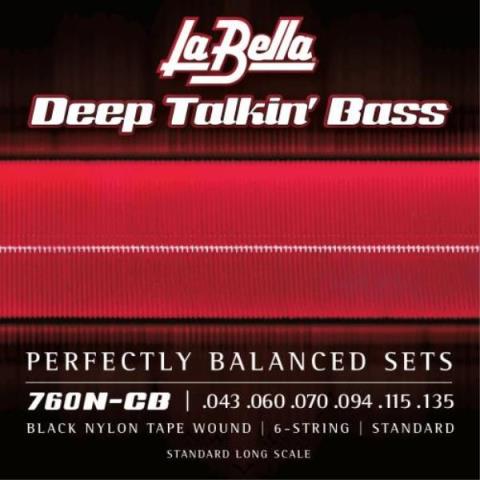 760N-CB 6弦 Black Nylon Tape Wound 43-135サムネイル