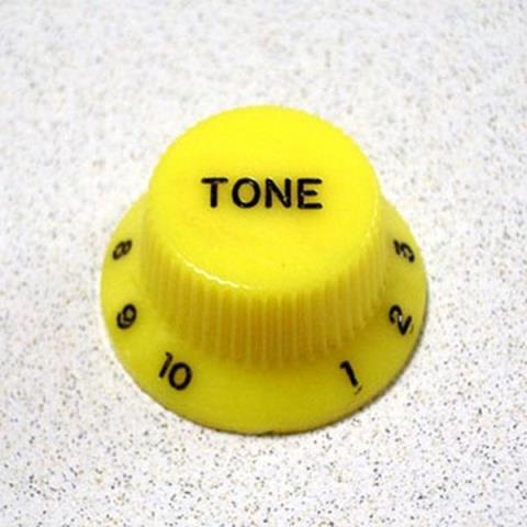 Montreux-コントロールノブ8801 Strat Tone Knob Metric Yellow