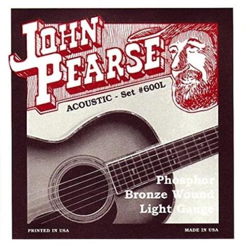 JOHN PEARSE-アコースティックギターフォスファー弦600L Light 12-53