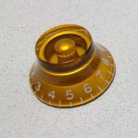 Montreux-コントロールノブ1354 Inch Bell Knob Gold