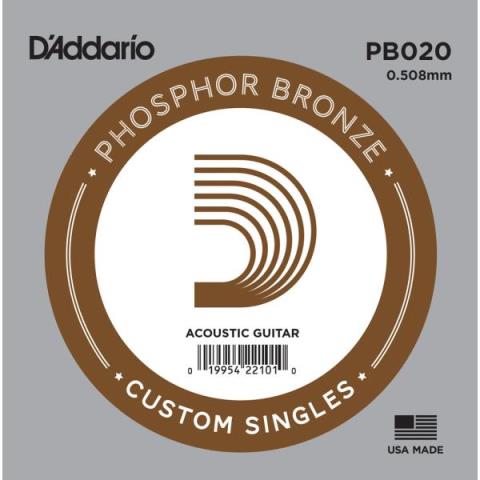 D'Addario-アコスティックギター バラ弦PB056