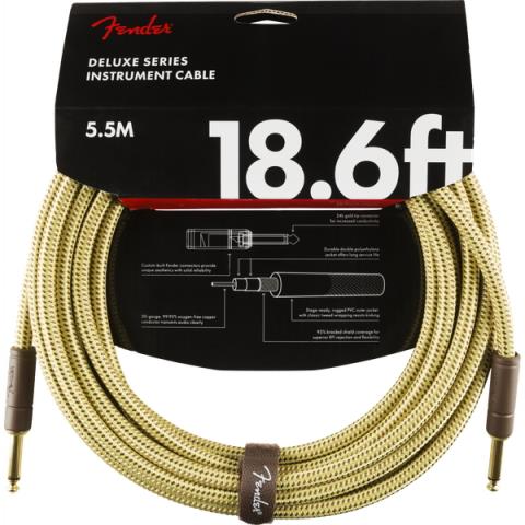 Deluxe Series Instrument Cable, Straight/Straight, 18.6', Tweedサムネイル