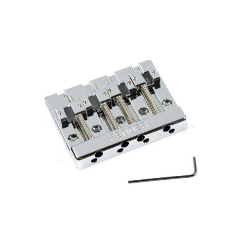 Fender HiMass 4-String Bass Bridge Assembly With Zinc Saddles, Chromeサムネイル