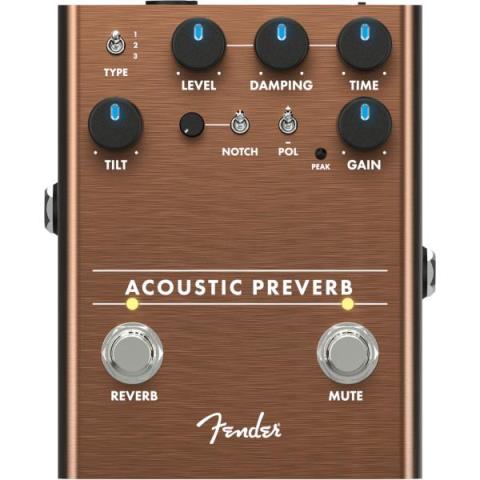 Fender-アコギプリアンプAcoustic Preamp/Reverb