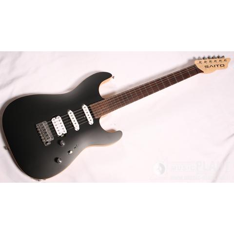 SAITO GUITARS-エレキギターS-622 Black AL R SSH