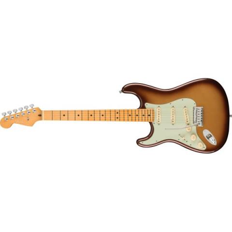Fender-ストラトキャスターAmerican Ultra Stratocaster Left-Hand, Maple Fingerboard, Mocha Burst