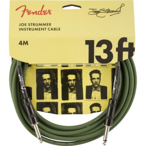 Fender-楽器用ケーブルStrummer Pro 13' Instrument Cable, Drab Green