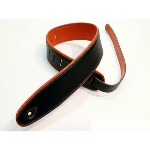 Super Deluxe Rolled Edge Leather, Neoprene Insert-Black / Orangeサムネイル