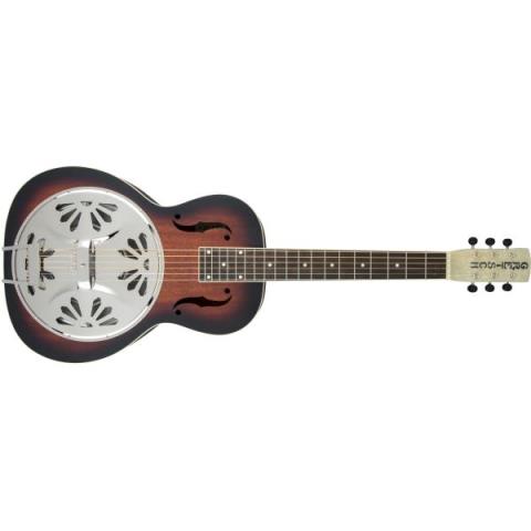 GRETSCH-ボディ材G9230 Bobtail Square-Neck A.E., Mahogany Body Spider Cone Resonator Guitar, Fishman Nashville Resonator Pickup, 2-Color Sunburst