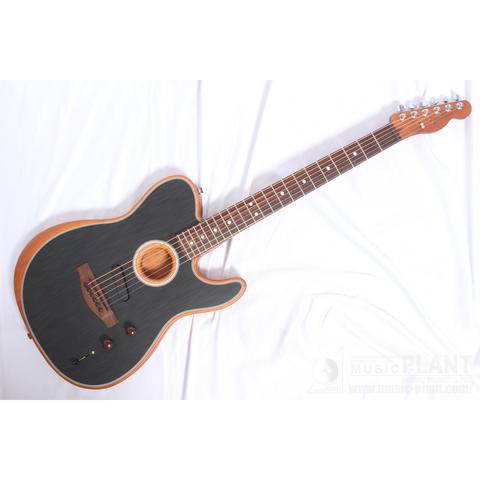 Fender-アコースティックギターAcoustasonic Player Telecaster, Rosewood Fingerboard, Brushed Black