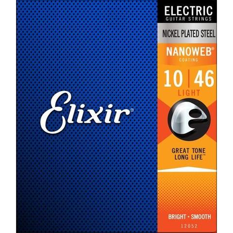 Elixir-エレキギター用弦2パックセット12052 Light 10-46 2pack