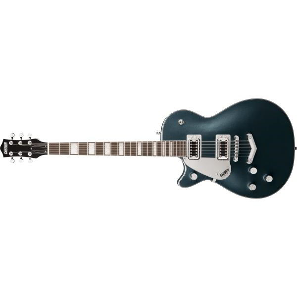 G5220LH Electromatic® Jet™ BT Single-Cut with V-Stoptail, Left-Handed, Laurel Fingerboard, Jade Grey Metallicサムネイル