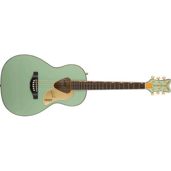 GRETSCH-アコースティックギターG5021E Rancher™ Penguin™ Parlor Acoustic/Electric, Mint Metallic