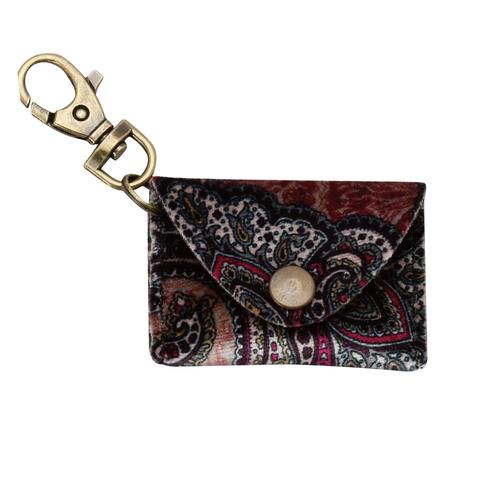 PICK POUCH PAISLEY Burgundyサムネイル