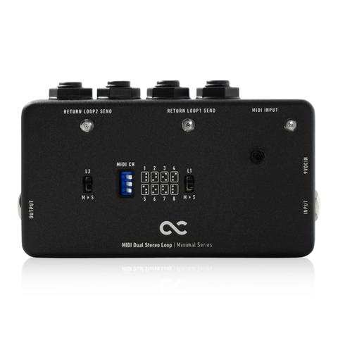 One Control-スイッチャーMinimal Series MIDI Dual Stereo Loop