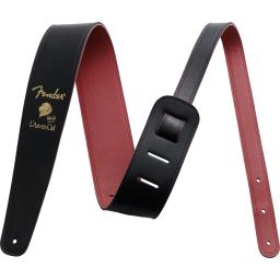 Fender-ストラップKen Signature Strap, Black/Red