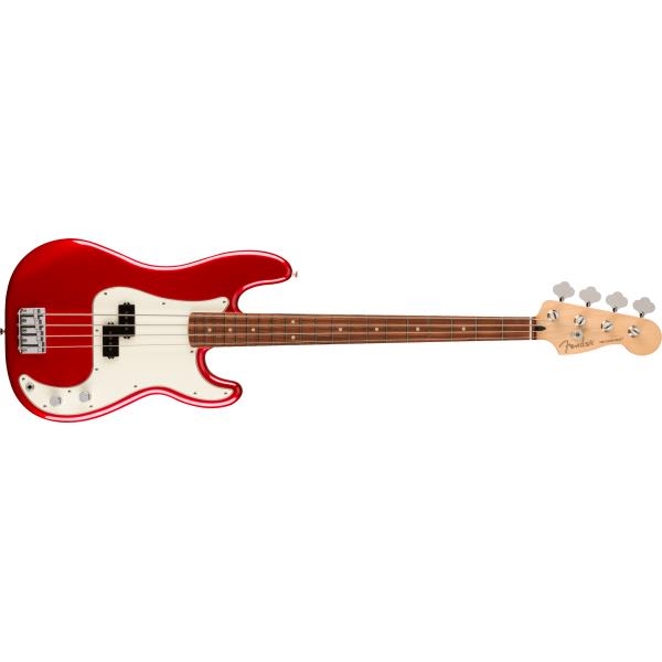 Fender-プレシジョンベースPlayer Precision Bass®, Pau Ferro Fingerboard, Candy Apple Red