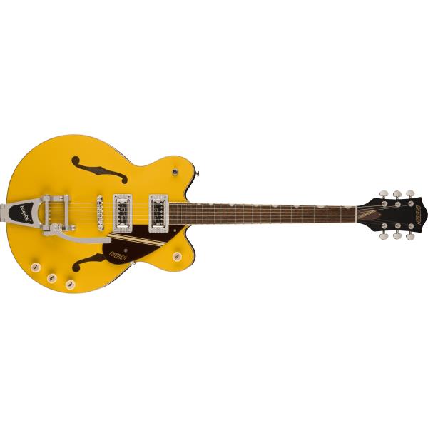 GRETSCH-G2604T Limited Edition Streamliner™ Rally II Center Block with Bigsby®, Laurel Fingerboard, Two-Tone Bamboo Yellow/Copper Metallic