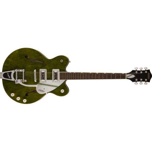 GRETSCH-G2604T Limited Edition Streamliner™ Rally II Center Block with Bigsby®, Laurel Fingerboard, Rally Green Stain