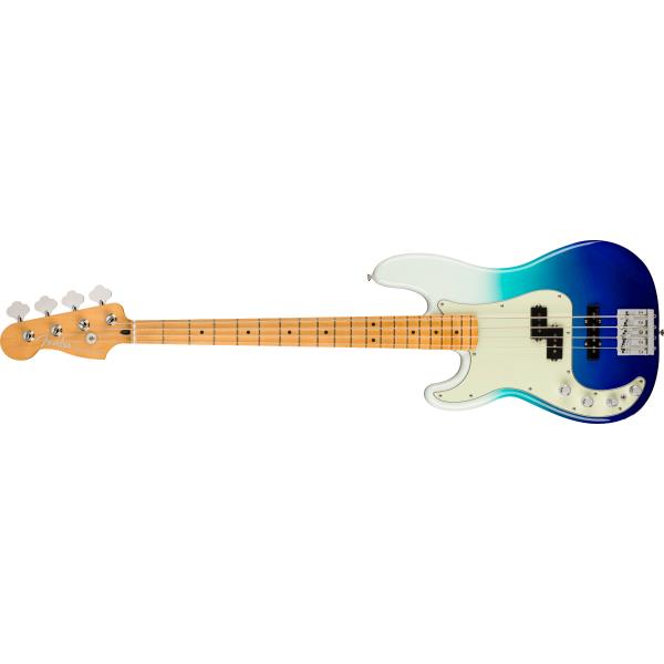 Fender-プレシジョンベースPlayer Plus Precision Bass®, Left-Hand, Maple Fingerboard, Belair Blue