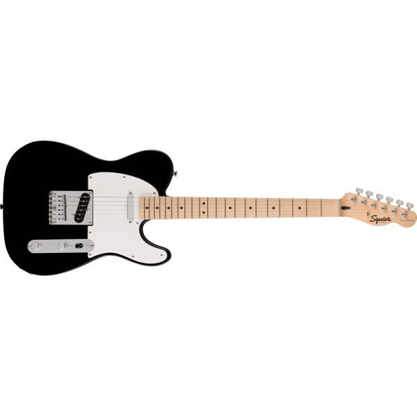 Squier Sonic Telecaster Maple Fingerboard, White Pickguard, Blackサムネイル