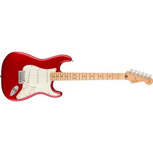 Fender-ストラトキャスターPlayer Stratocaster®, Maple Fingerboard, Candy Apple Red