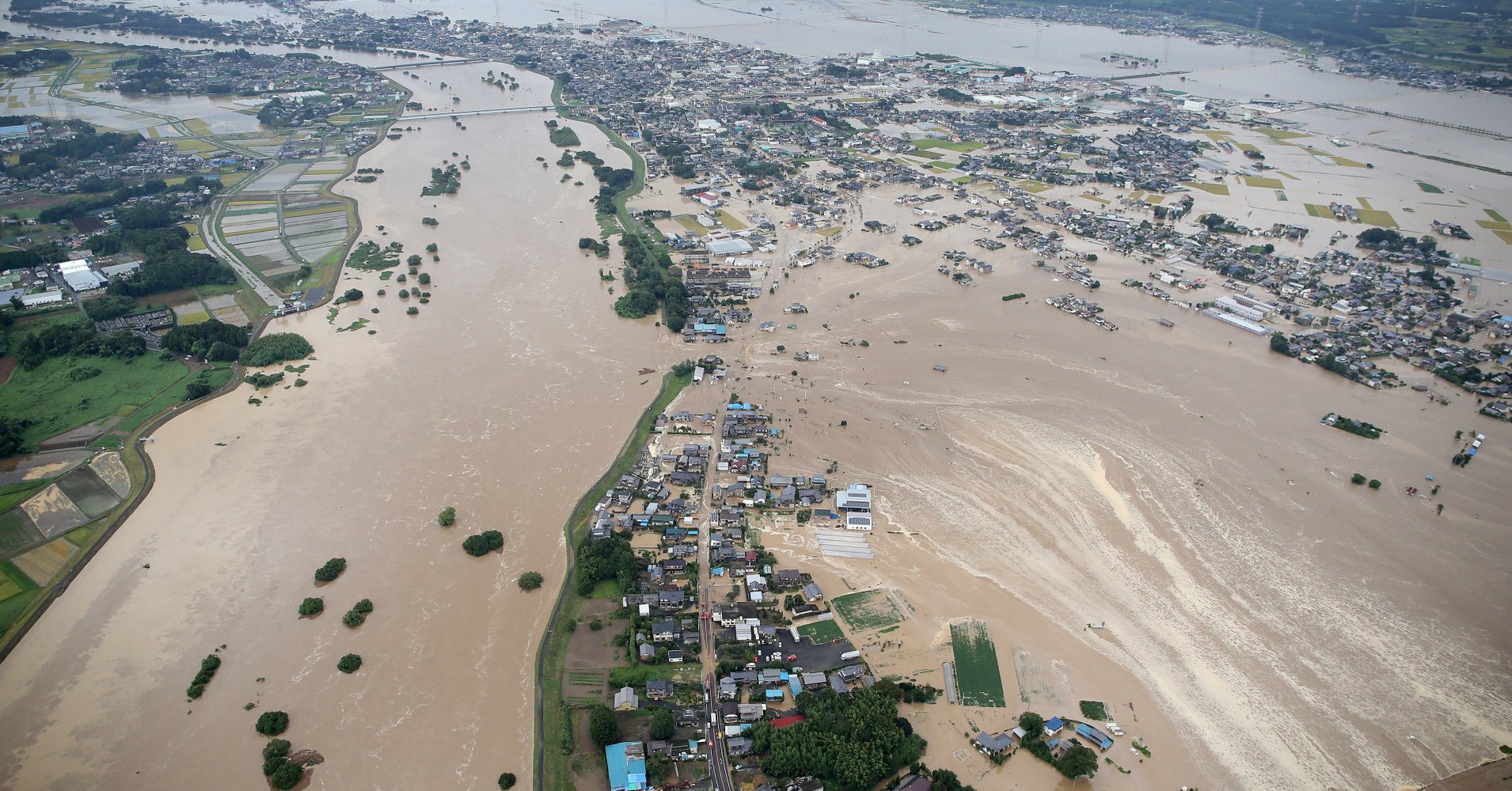 Photo published for 鬼怒川水害から1年　常総市が直面する「忘れられた、これからの復興」