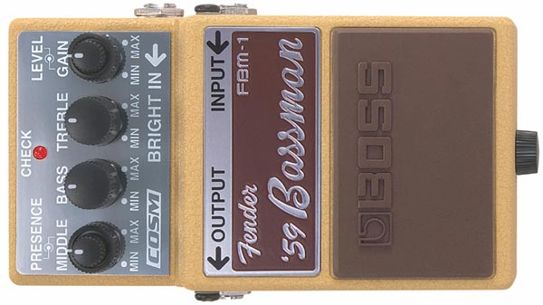 BOSS '59 Bassman FBM-1 製品レビュー | MUSIC PLANT