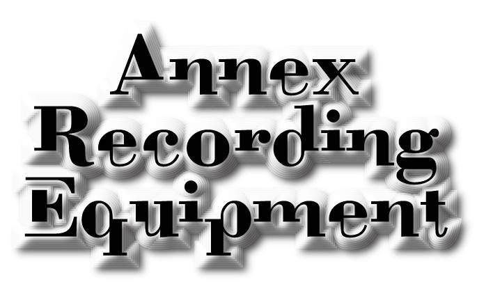 Music Plant Annex Recording Equipment sE electronics,sE 3 Stereo matchedはAnnex Recording Equipmentとして採用されています!!