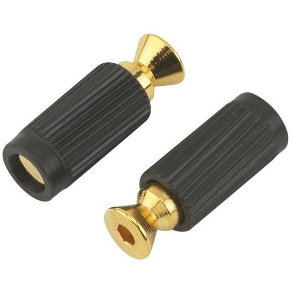 Floyd Rose-スタッド&アンカーOriginal Bridge Mounting Studs and Inserts -Gold-