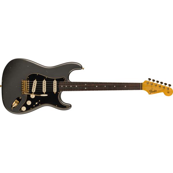 Limited Edition 1965 Dual-Mag Stratocaster® Journeyman Relic® with Closet Classic Hardware, Rosewood Fingerboard, Faded Aged Charcoal Frost Metallicサムネイル