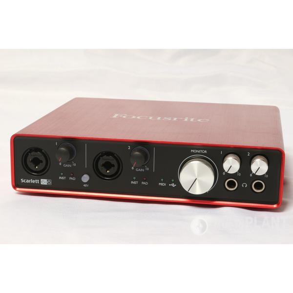 Focusrite-オーディオインターフェース
Scarlett 6i6 Gen2