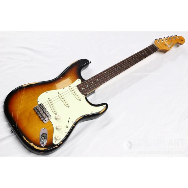 Altero Custom Guitars-エレキギターUST-ALQ 3 Tone Sunburst