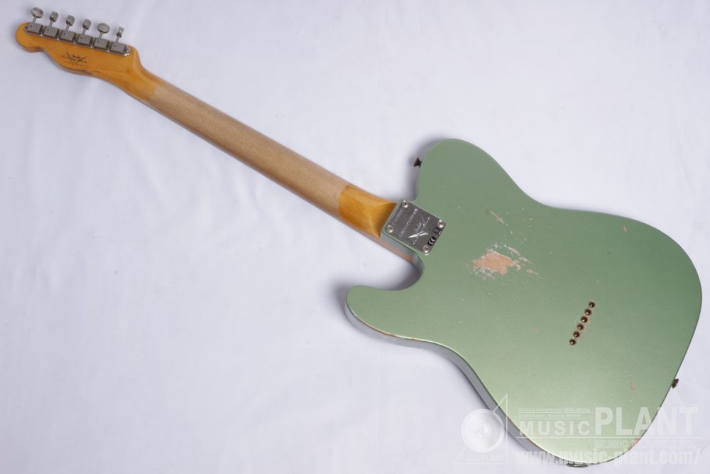 Limited Edition 64 Telecaster Relic Aged Sage Green Metallic背面画像