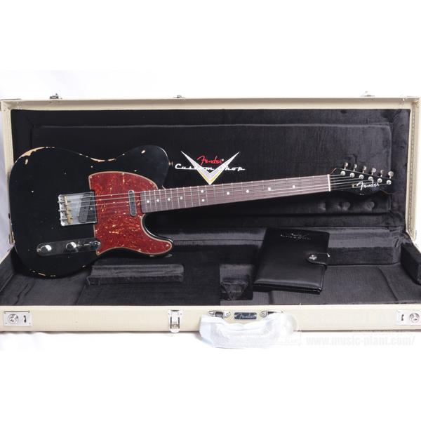 Fender Custom Shop-エレキギターLimited Edition 64 Telecaster Relic Aged Black