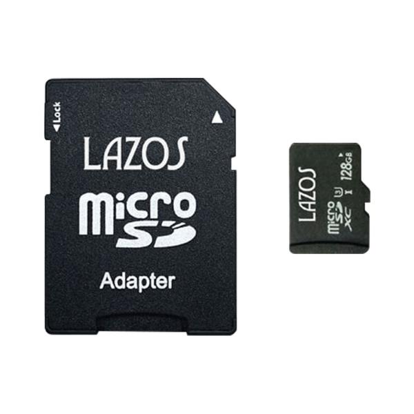 Lazos-MicroSDXCカードL-B128MSD10-U3 CLASS10