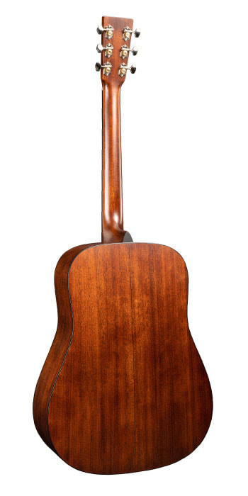 D-18 Satin Amberburst背面画像 D-18 Satin Amberburst背面画像