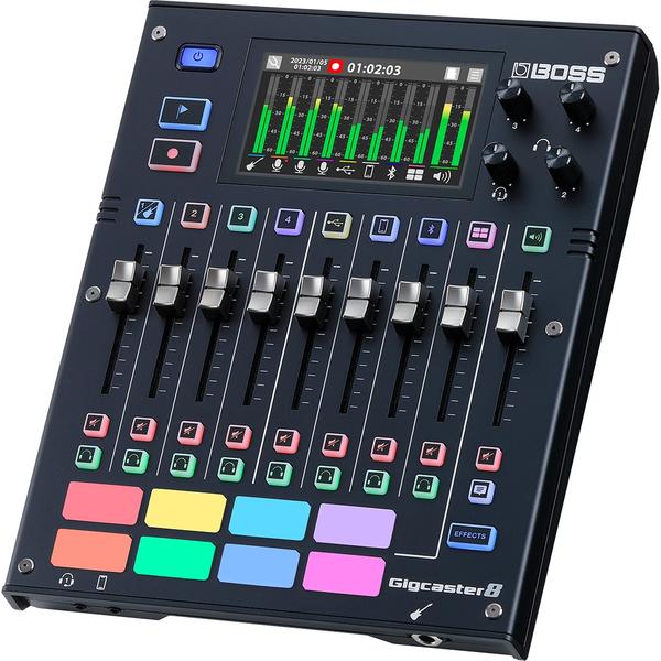 BOSS-Audio Streming MixerGCS-8 Gigcaster 8