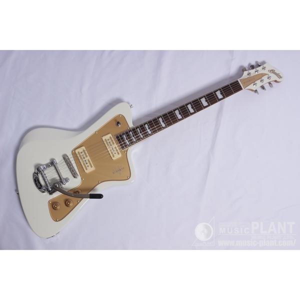 Baum Guitars-エレキギターWingman with Tremolo Vintage White (OUTLET)
