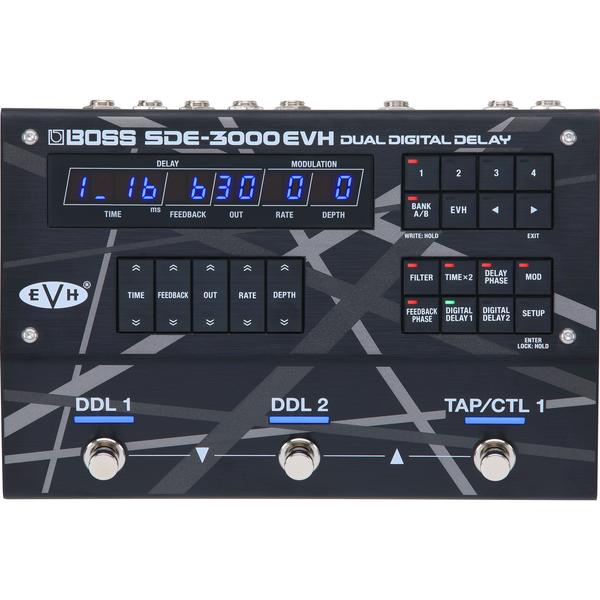 BOSS-デジタルディレイSDE-3000EVH Dual Digital Delay