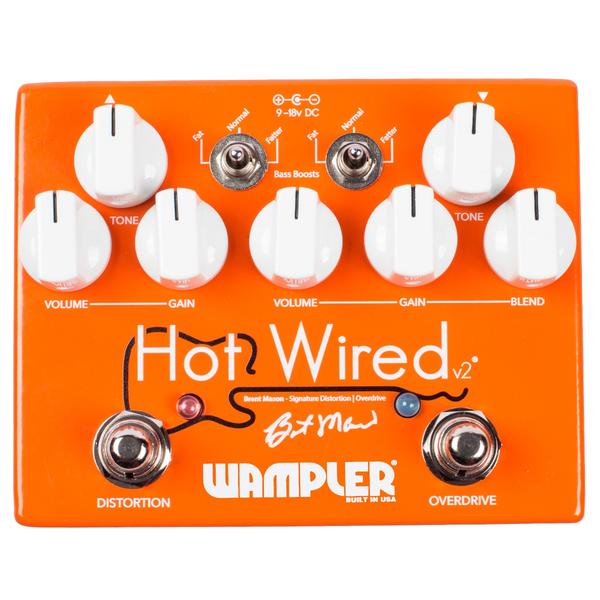 Wampler Pedals-オーバードライブ/ディストーションHot Wired v2 Brent Mason Signature