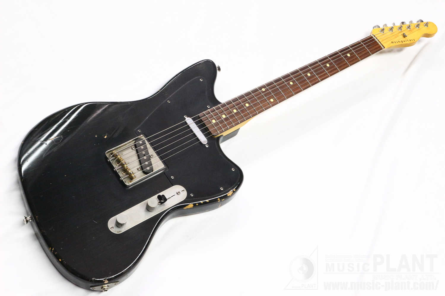 Nash Guitars T-MASTER Black/Light-Aged