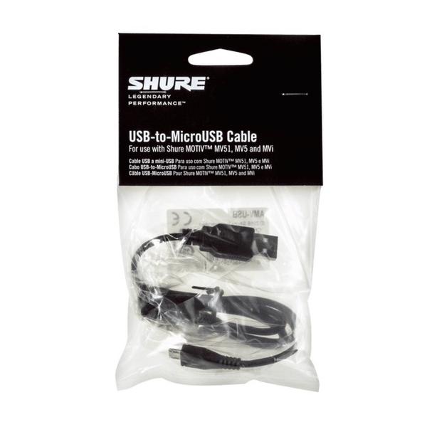 SHURE-USBケーブルAMV-USB