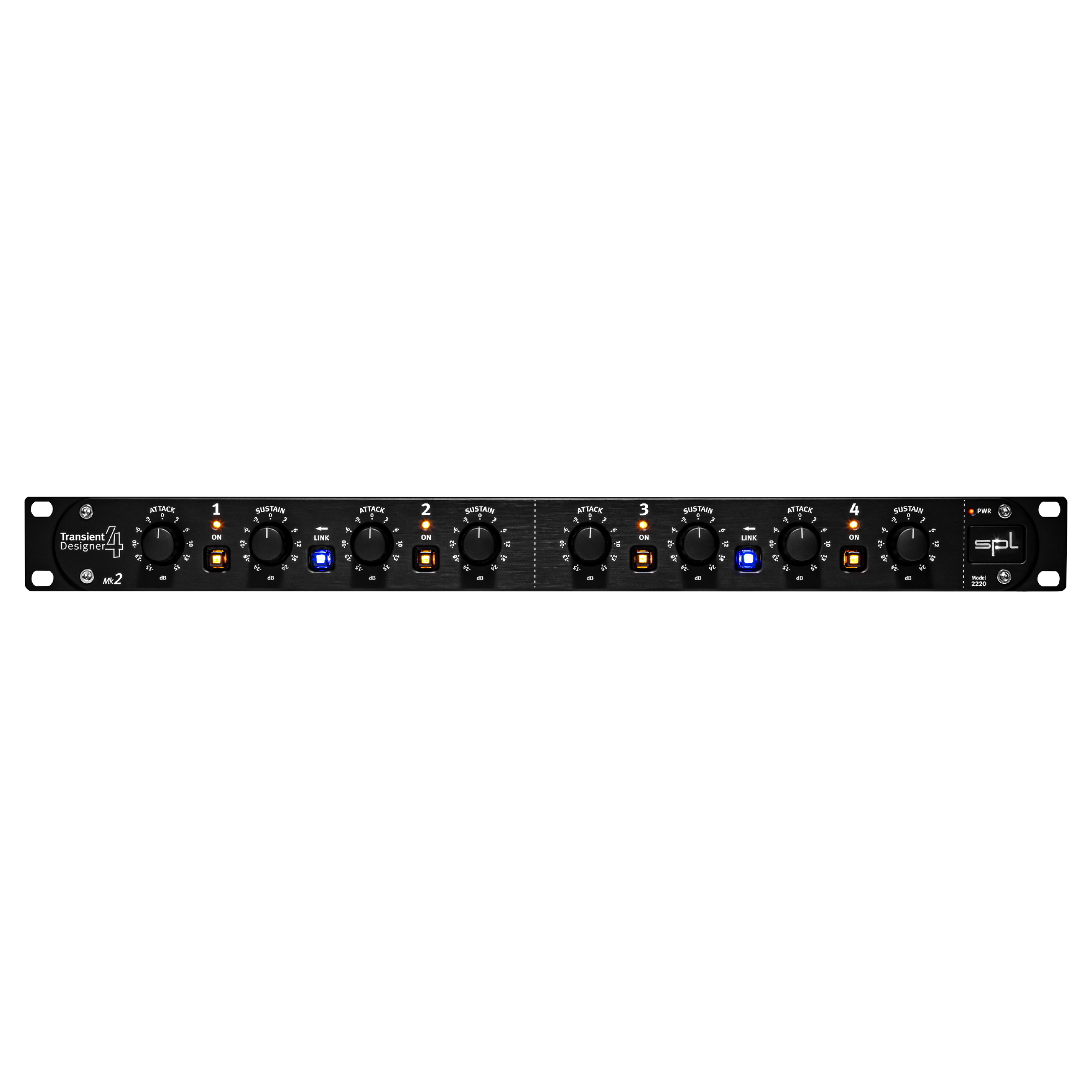 Transient Designer 4 Mk2パネル画像 Transient Designer 4 Mk2パネル画像