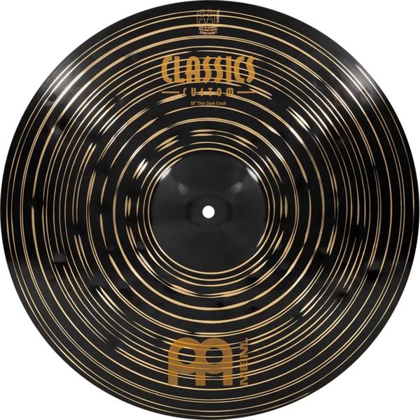 MEINL-クラッシュシンバルClassics Custom Dark Thin Crash 18" CC18TDAC