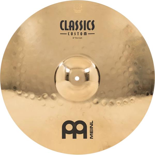 MEINL-クラッシュシンバルClassics Custom Brilliant Thin Crash 18" CC18TC-B