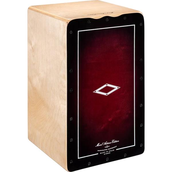 MEINL-カホンAETLRF Artisan Edition Cajon Tango Line Red Fade