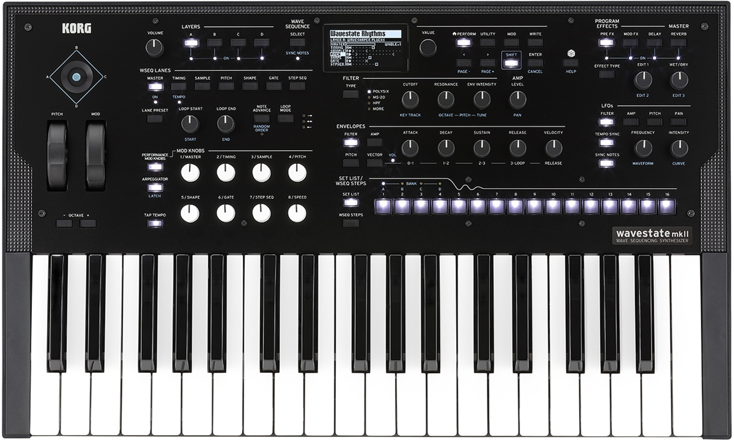 wavestate mk IIパネル画像 wavestate mk IIパネル画像