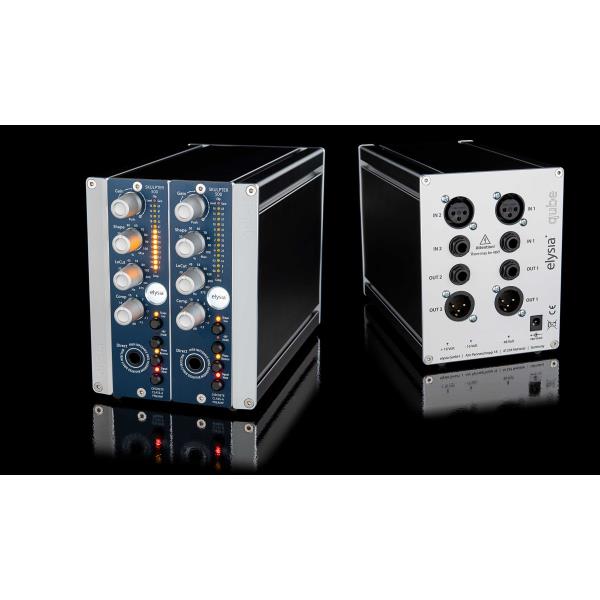 【値下げ】 qubeシリーズ elysia マイクプリアンプelysia qube skulpter2 配信機器・PA機器・レコーディング機器
